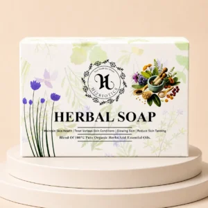 Usage instructions for Neem Soap showing the recommended cleansing routine for oily and acne-prone skin.