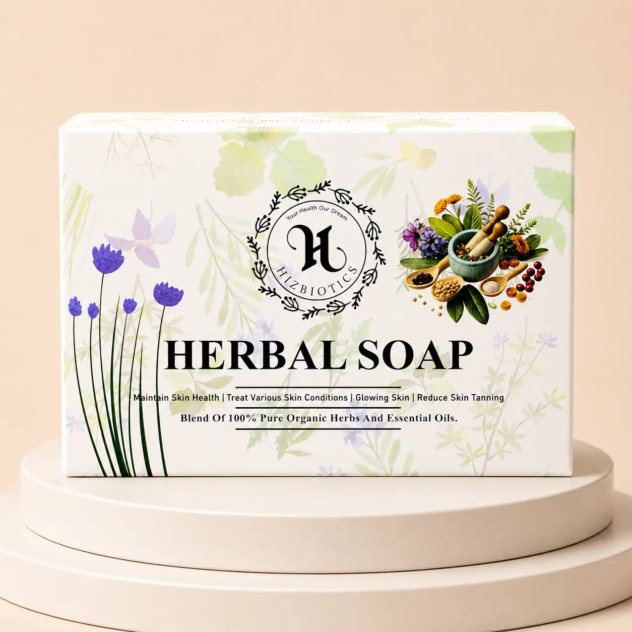 Herbal Soap by Hizbiotics