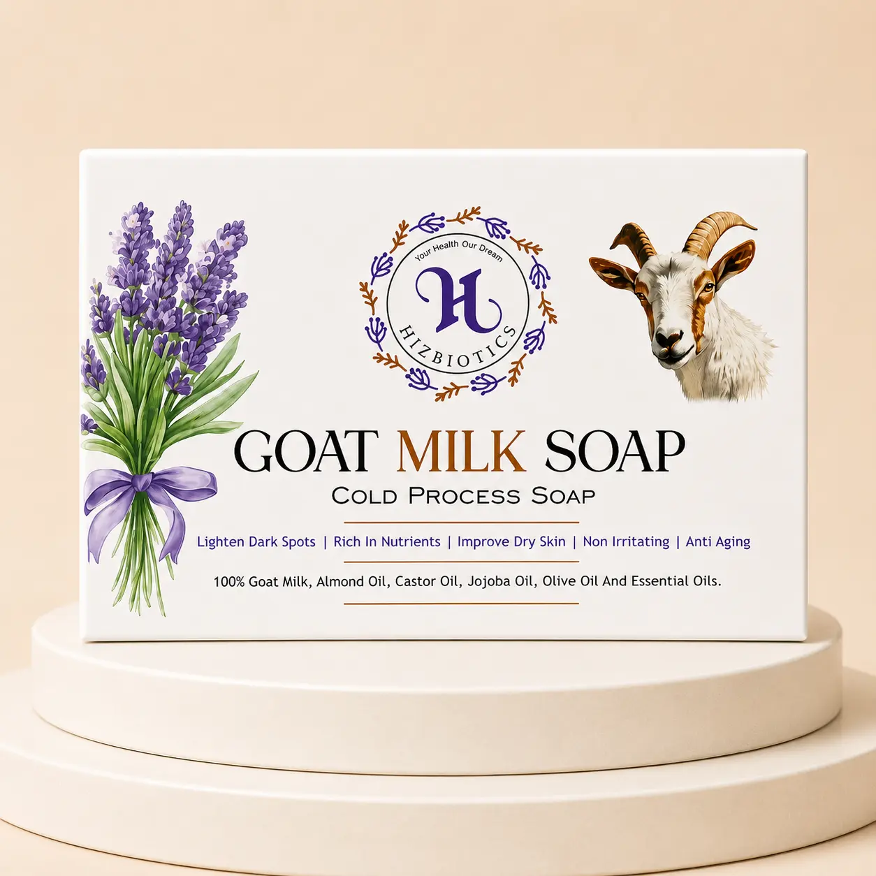 Goat Milk Soap by Hizbiotics