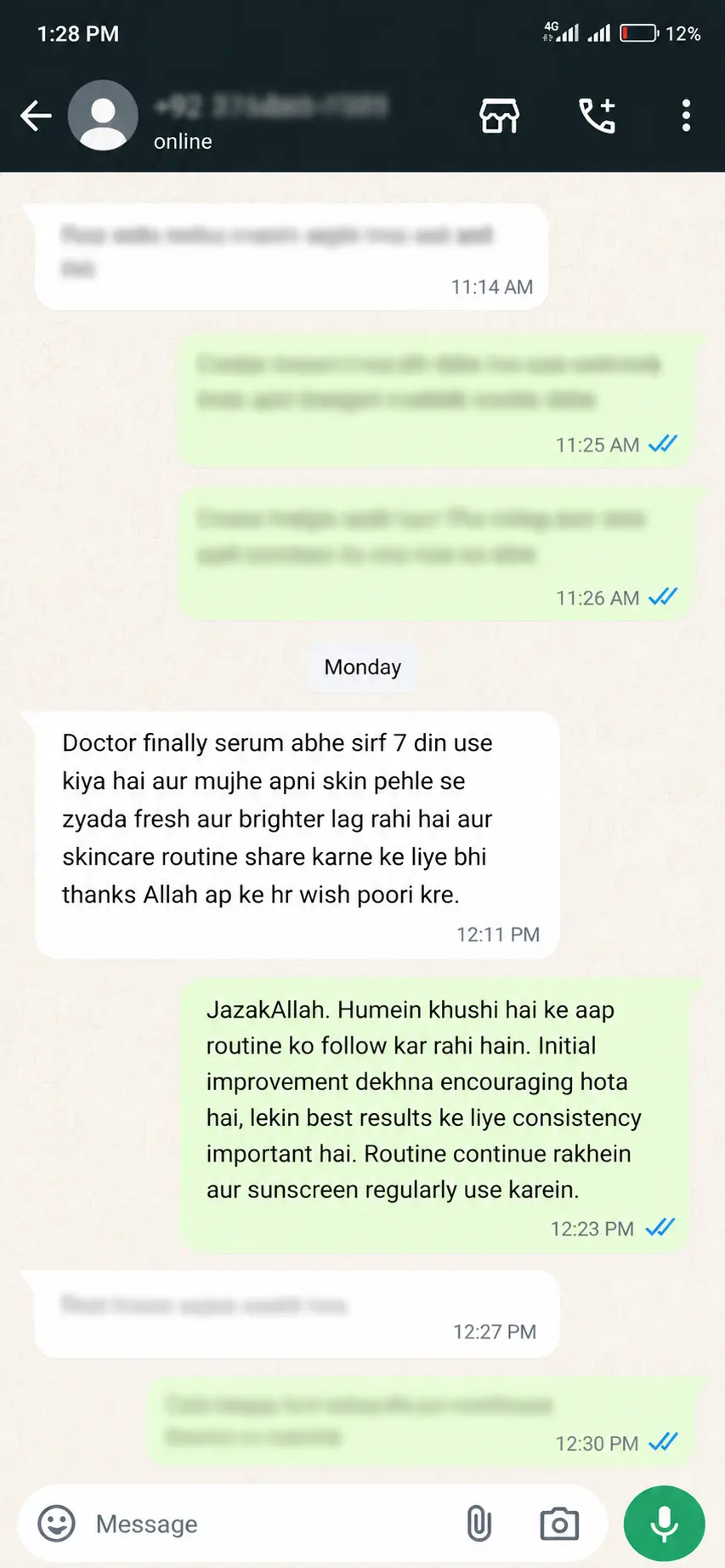 Custom Serum customer review