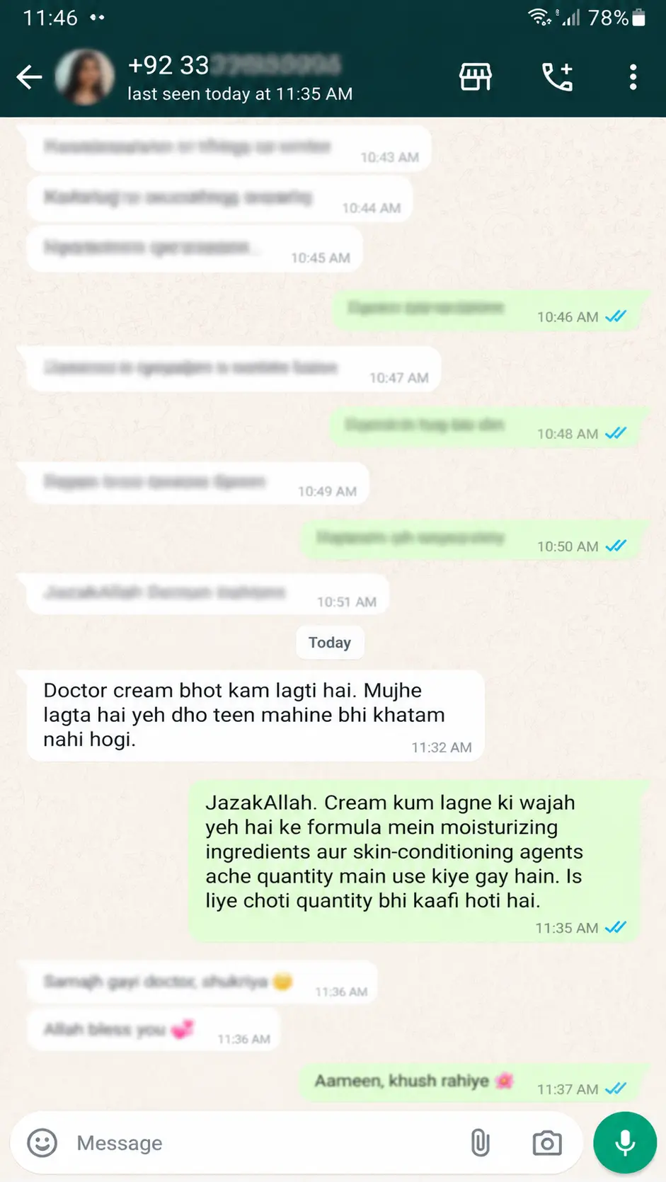 Anti Aging Cream Customer Review