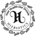 Hizbiotics logo – Doctor-led skincare and haircare brand